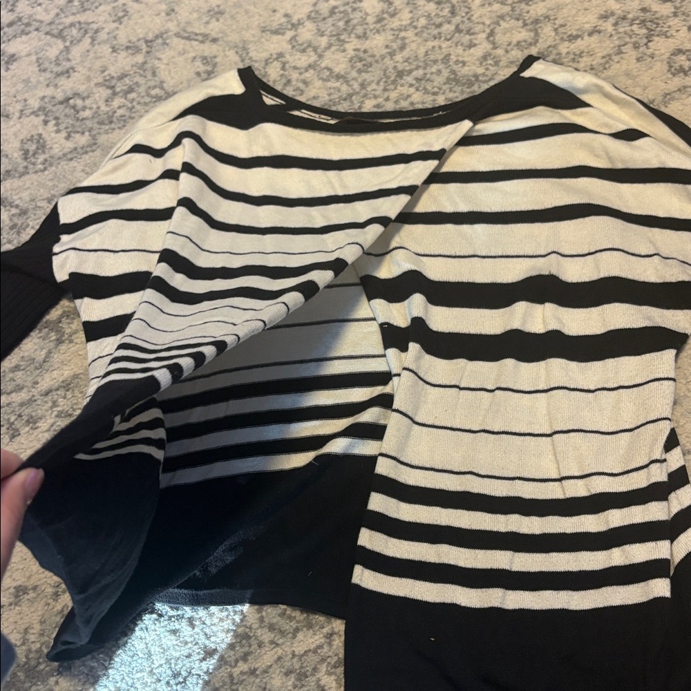 Corey Lynn Calter Monochrome Striped Knit - Picture 5 of 5
